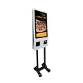 Fast-casual restaurants self-service interactive touch screen kiosk for fast food ordering